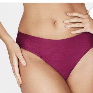 Sea Level Swimwear Casablanca High Leg Mid Rise Swim Bottoms SZ 6